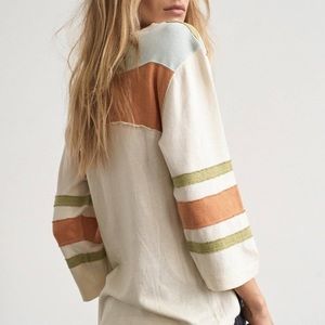 Free People Sinead Tee - Sunset Combo